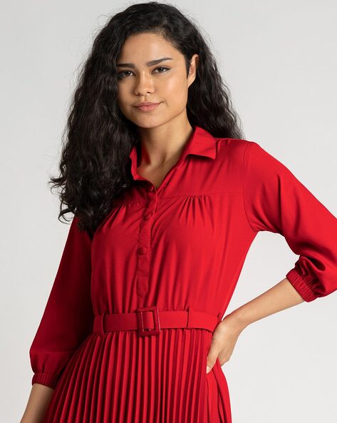 Buy Red Dresses for Women by AASK Online