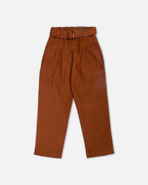 Buy Brown Trousers  Pants for Girls by SPUNKIES Online  Ajiocom