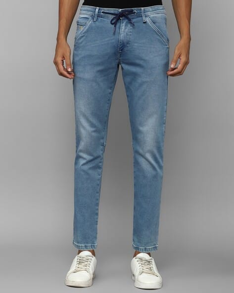 Lightly Washed Slim Fit Jeggings