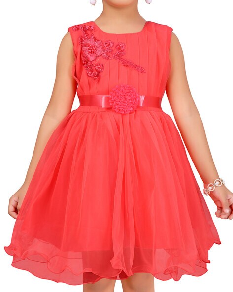 Amazon.com: Gualiy Dress for Girls for Party, Kids Dresses Wedding 5-6  Years Old Red Off Shoulder Puffy Dress with Flowers Dress: Clothing, Shoes  & Jewelry