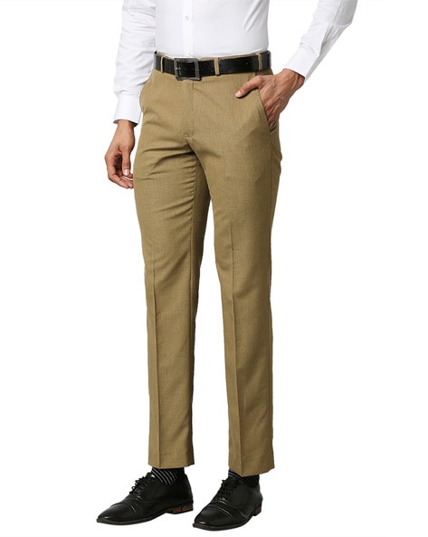 Buy Park Avenue Mens Smart Fit Formal Trousers PMTX06944K8Black86 at  Amazonin