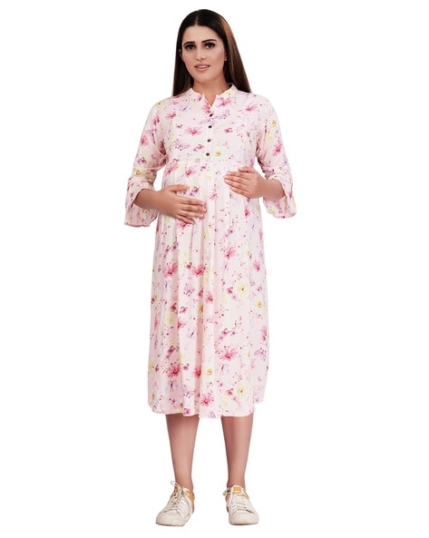 Pink Live Maternity Robe