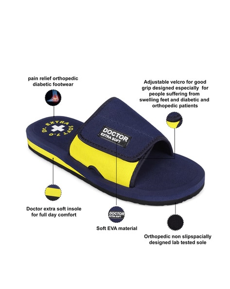 Velcro Orthotic Slides-Unisex - My FootDr Singapore