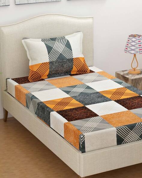 Single bedsheet 2025 with pillow cover