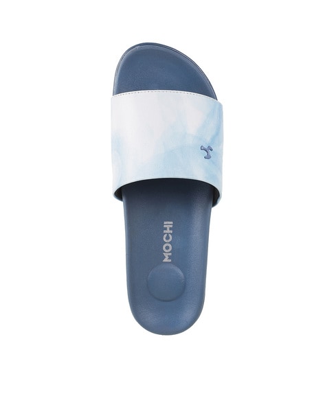 Blue sliders online womens