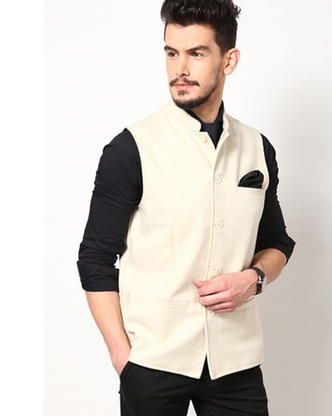 Waistcoat with Welt Pockets