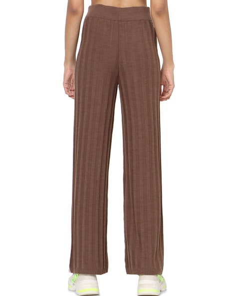 High-Rise Relaxed Fit Bootcut Pants