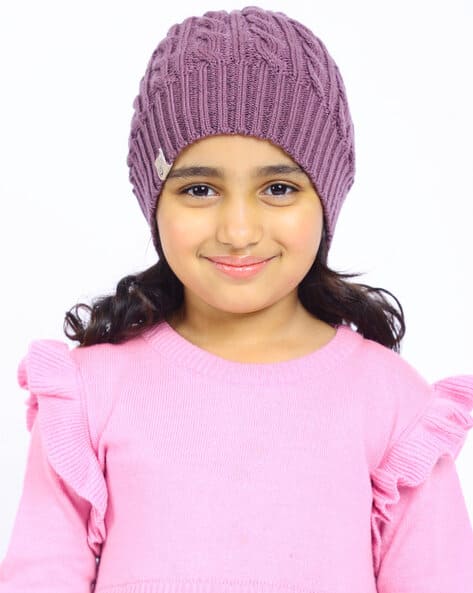Buy Purple Caps, Scarves More for Girls by Bharatasya Online
