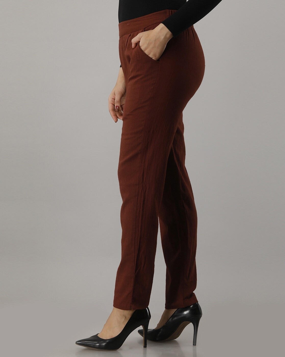 Women's Brown Designer Pants | Saks Fifth Avenue
