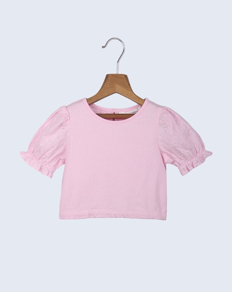 Beebay Solid Round Neck Top