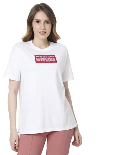 Typographic Crew-Neck T-shirt