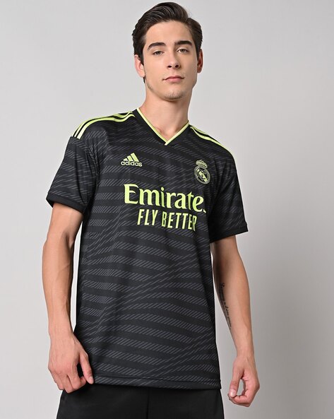 Buy Real Madrid Black Jersey Online In India -   India