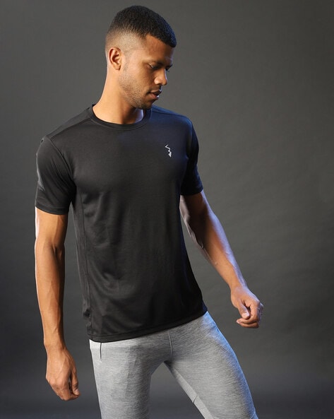 Buy Black Tshirts for Men by Campus Sutra Online