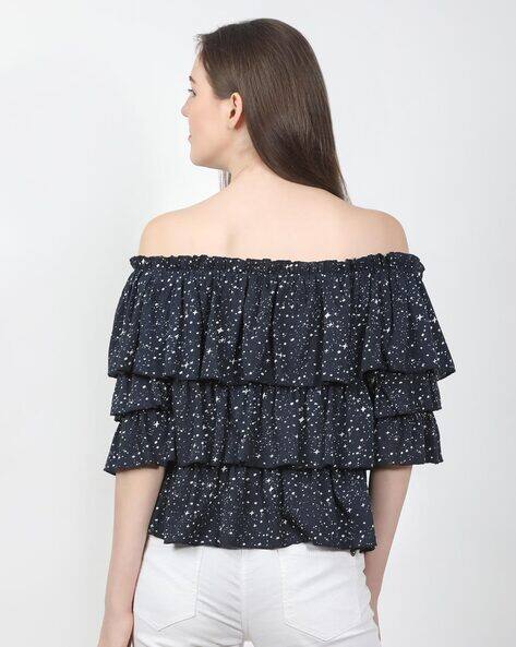 andmary Sophia layered tops ブラック ANDMARY】Sophia layered tops