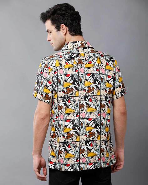 ComicSense Men Printed Casual Multicolor Shirt - Buy ComicSense Men Printed  Casual Multicolor Shirt Online at Best Prices in India