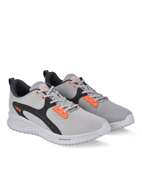 Round-Toe Lace-Up Running Sports Shoes