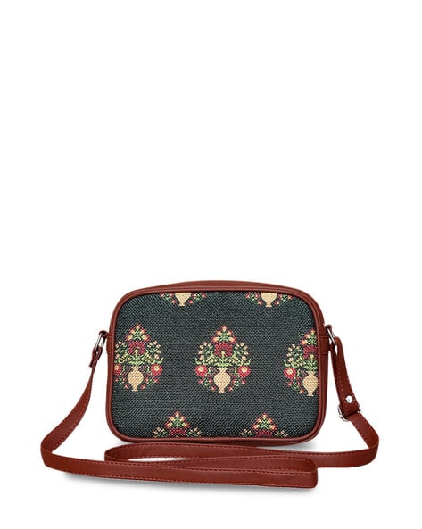 Gucci floral sling on sale bag