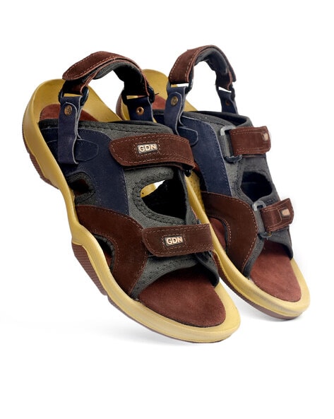 Double Strap Sandal - Brown | Boden US