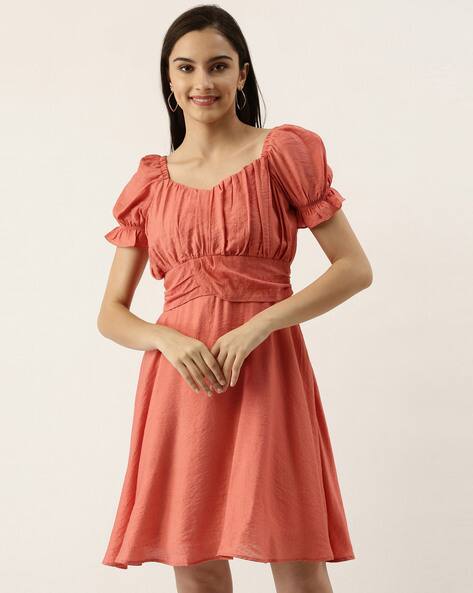 Zink London Fit and Flare Mini Dress