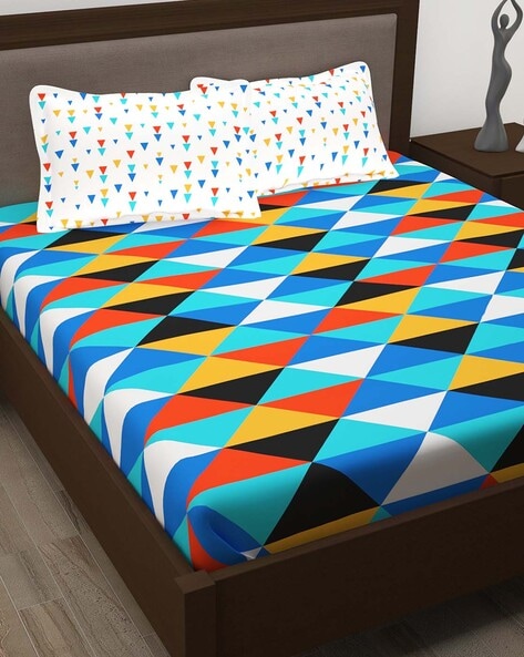 Buy Multicoloured Bedsheets for Home & Kitchen by Story@Home Online