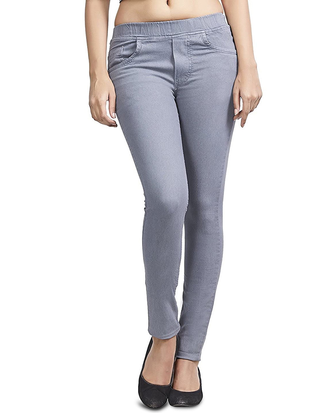 Buy Grey Jeans & Jeggings for Women by ADBUCKS Online