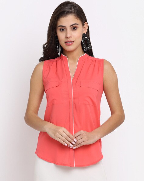 Buy Pink Tops for Women by NEUDIS Online