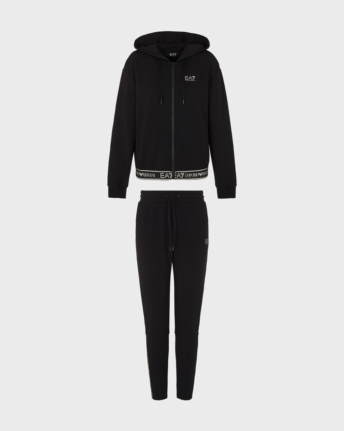 Armani tape best sale tracksuit