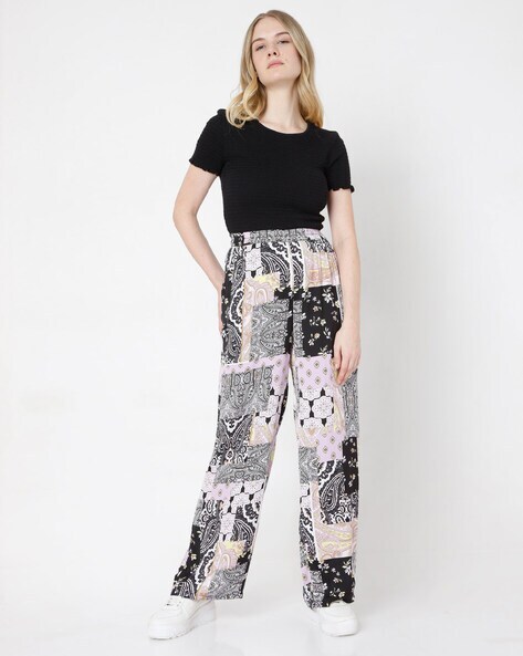 Buy Multicoloured Trousers & Pants for Women by Vero Moda Online