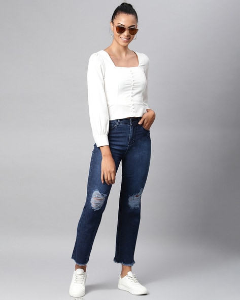 Buy Blue Jeans & Jeggings for Women by Code 61 Online