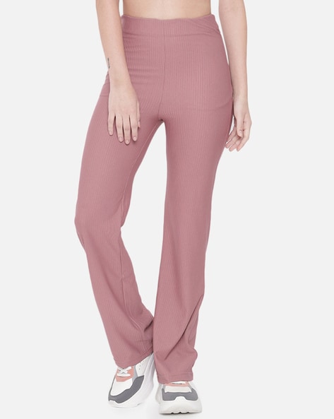 Buy Pink Trousers & Pants for Women by Sugathari Online