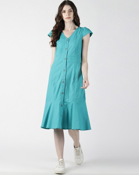 Buy Blue Dresses for Women by Marks Spencer Online Ajio