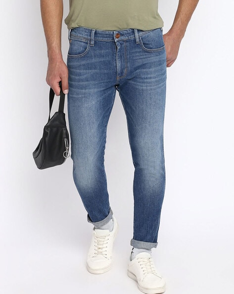 Wrangler Mid-Rise Slim Fit Jeans