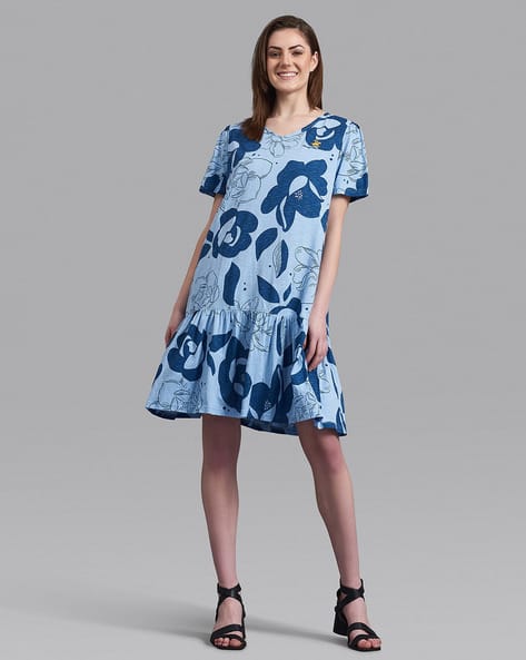 Buy Blue Dresses for Women by Beverly Hills Polo Club Online | Ajio.com