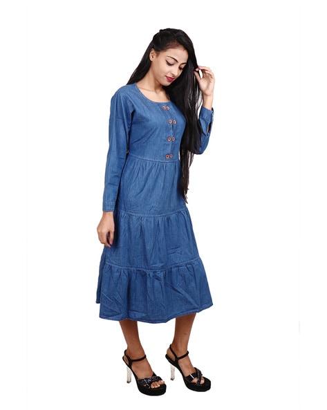Buy online Sequined Flared Kurti from Kurta Kurtis for Women by Showoff for  ₹779 at 60% off | 2024 Limeroad.com