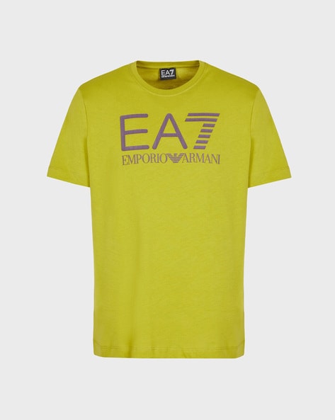 Buy Yellow Tshirts for Men by EA7 Emporio Armani Online Ajio