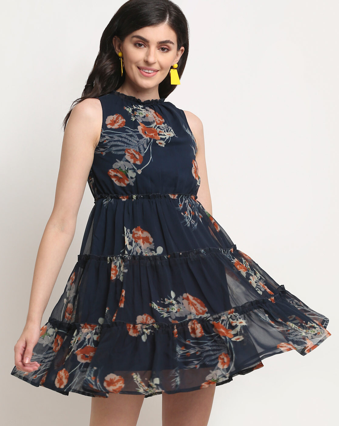Buy Blue Dresses & Gowns for Women by MAYERO Online | Ajio.com