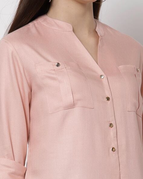 Buy Nude Shirts for Women by STYLE QUOTIENT Online