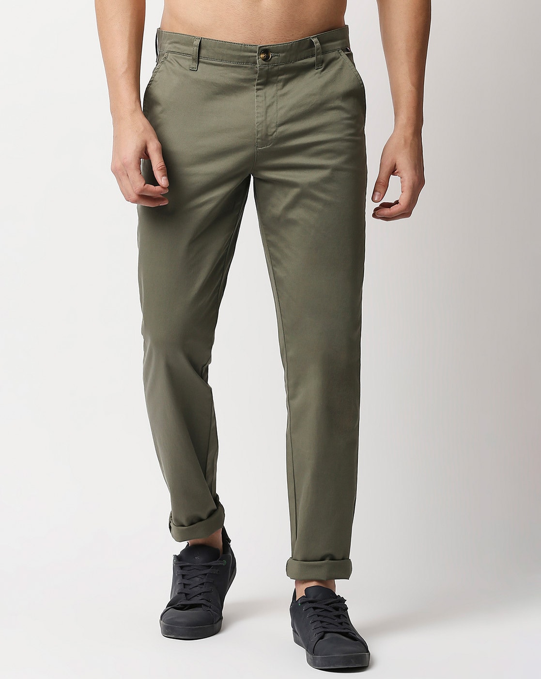 Buy Brown Trousers & Pants for Men by Thomas Scott Online | Ajio.com