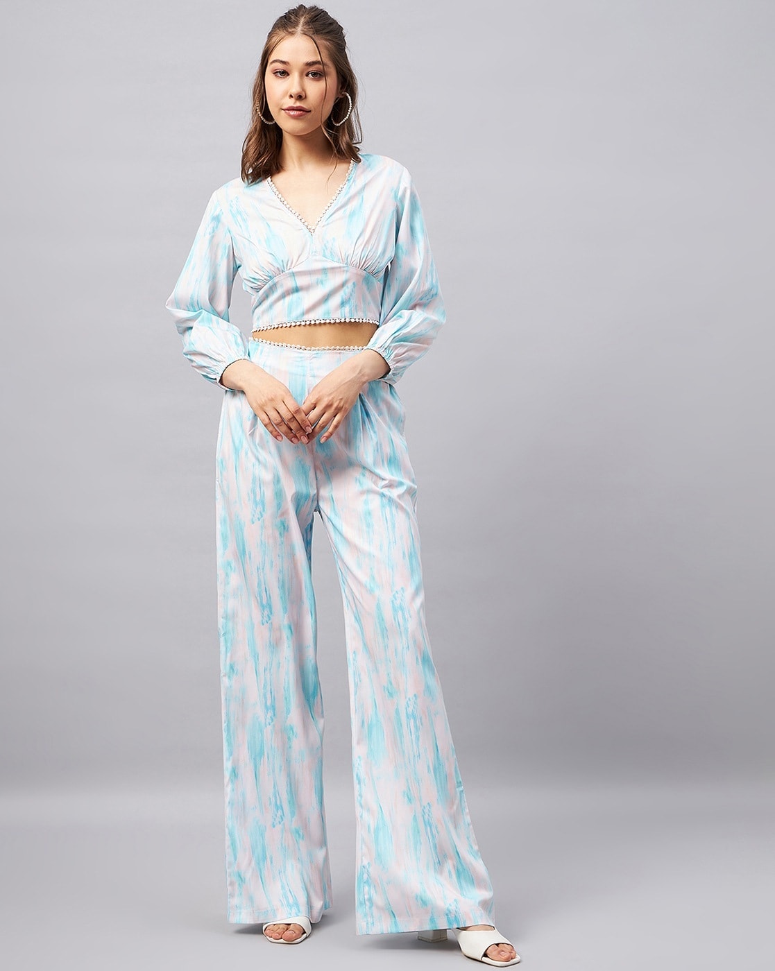 Buy Blue Suit Sets for Women by ORCHID BLUES Online