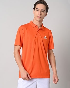 Adidas orange clearance golf shirt