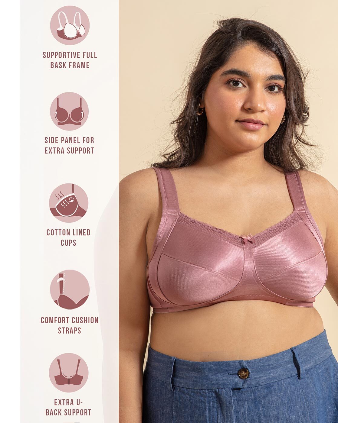 Buy Purple Bras for Women by Nykd Online