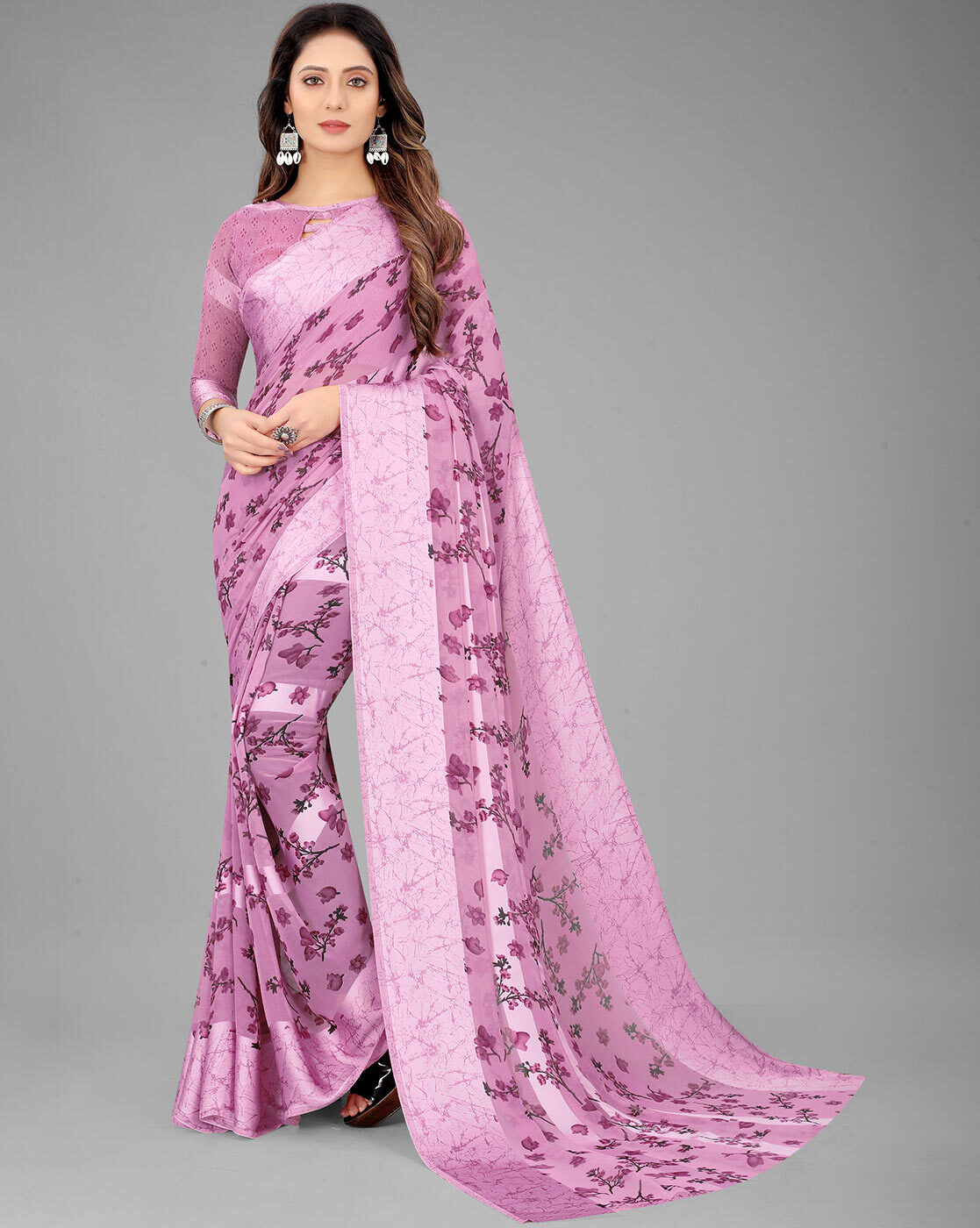 Buy Mahendi Sarees for Women by MARKET MAGIC WORLD Online | Ajio.com
