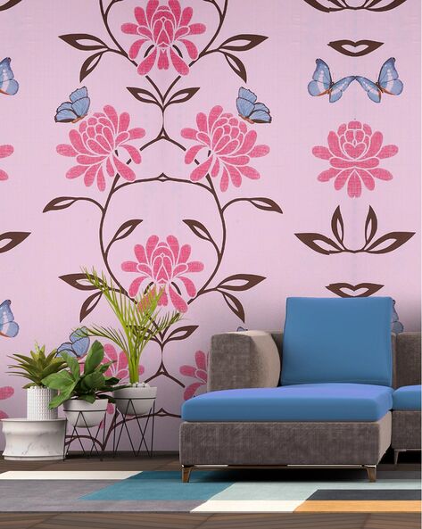 ALL DECORATIVE DESIGN Nature Pink Wallpaper Price in India  Buy ALL  DECORATIVE DESIGN Nature Pink Wallpaper online at Flipkartcom