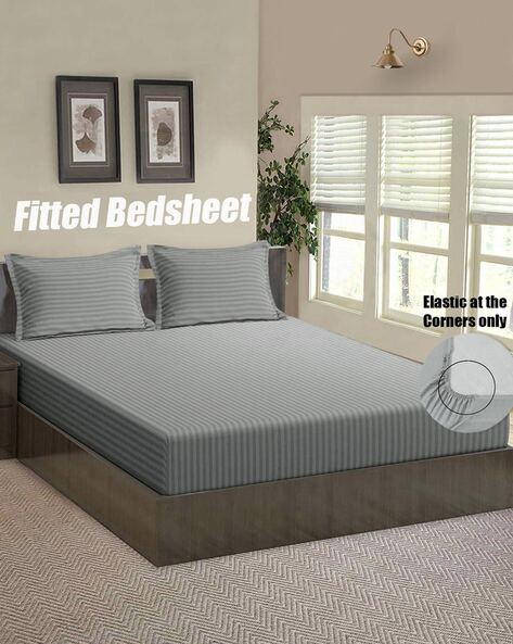 Buy Grey Bedsheets for Home & Kitchen by Good Homes Online