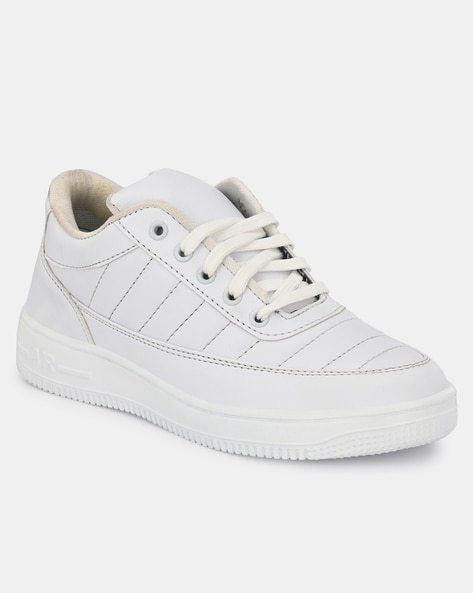 Buy White Sneakers for Men by Leatherkraft Online Ajio