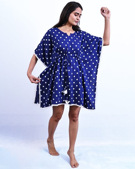 Polka shop dot kaftan