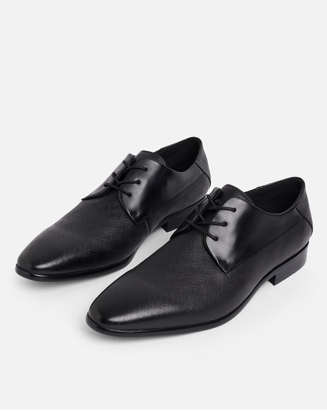 Aldo black store formal shoes