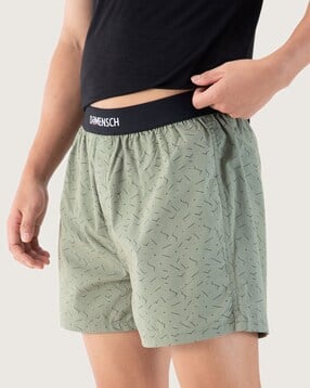 damensch Printed Boxers with Elasticated Waistband-picture-10