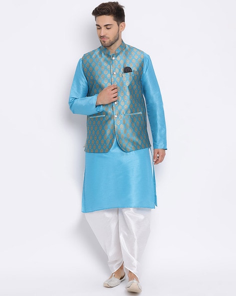 Buy Multi 2-Piece Ethnic Suit for Men by hangup Online | Ajio.com