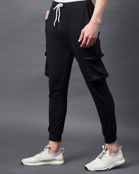 Buy Black Track Pants for Men by RIGO Online